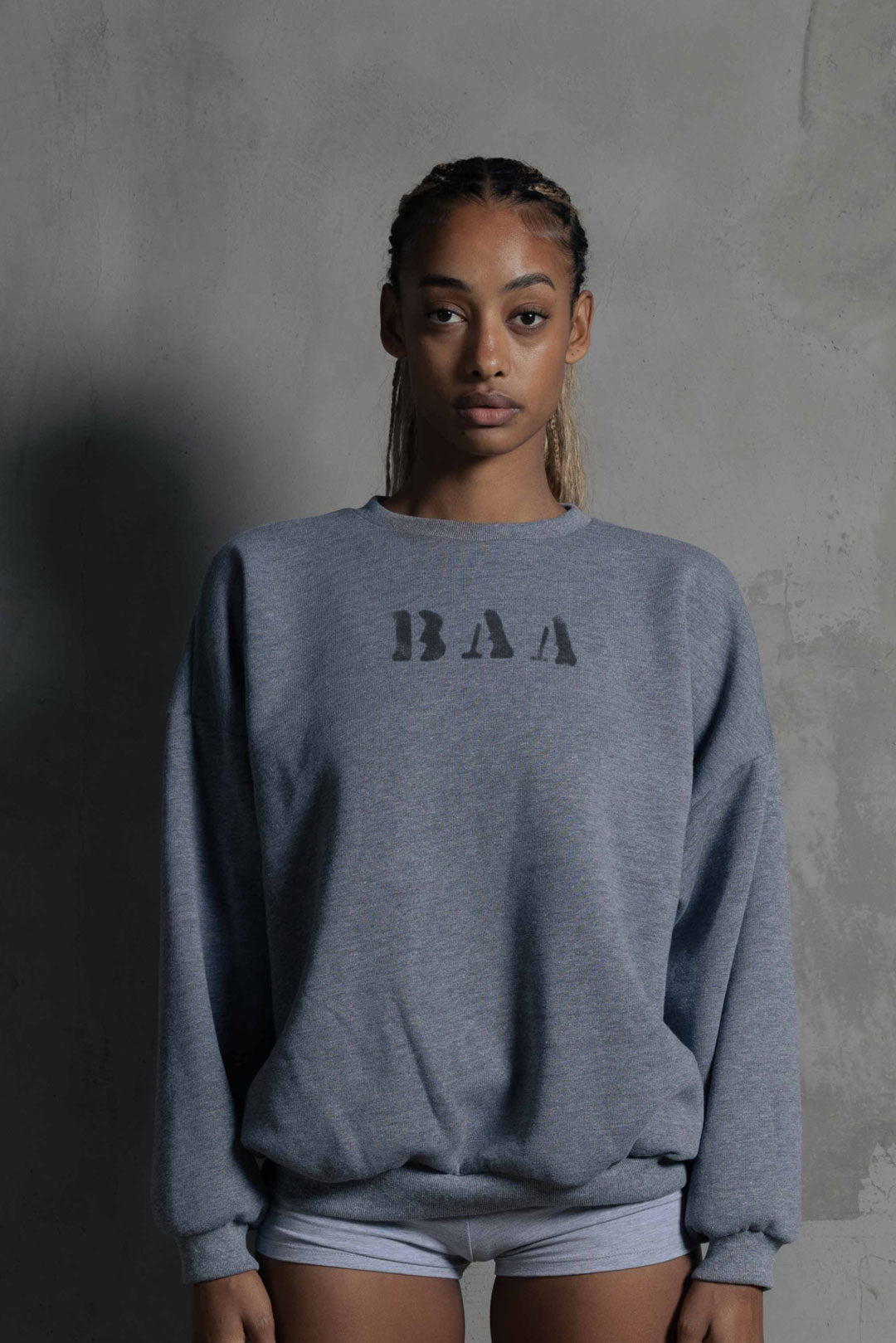 Women's Crewneck Core Grey