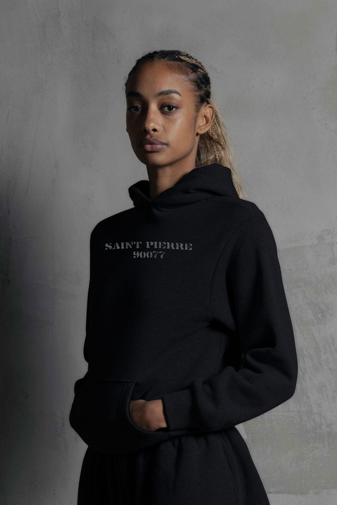 Women's Pullover Saint Pierre Black