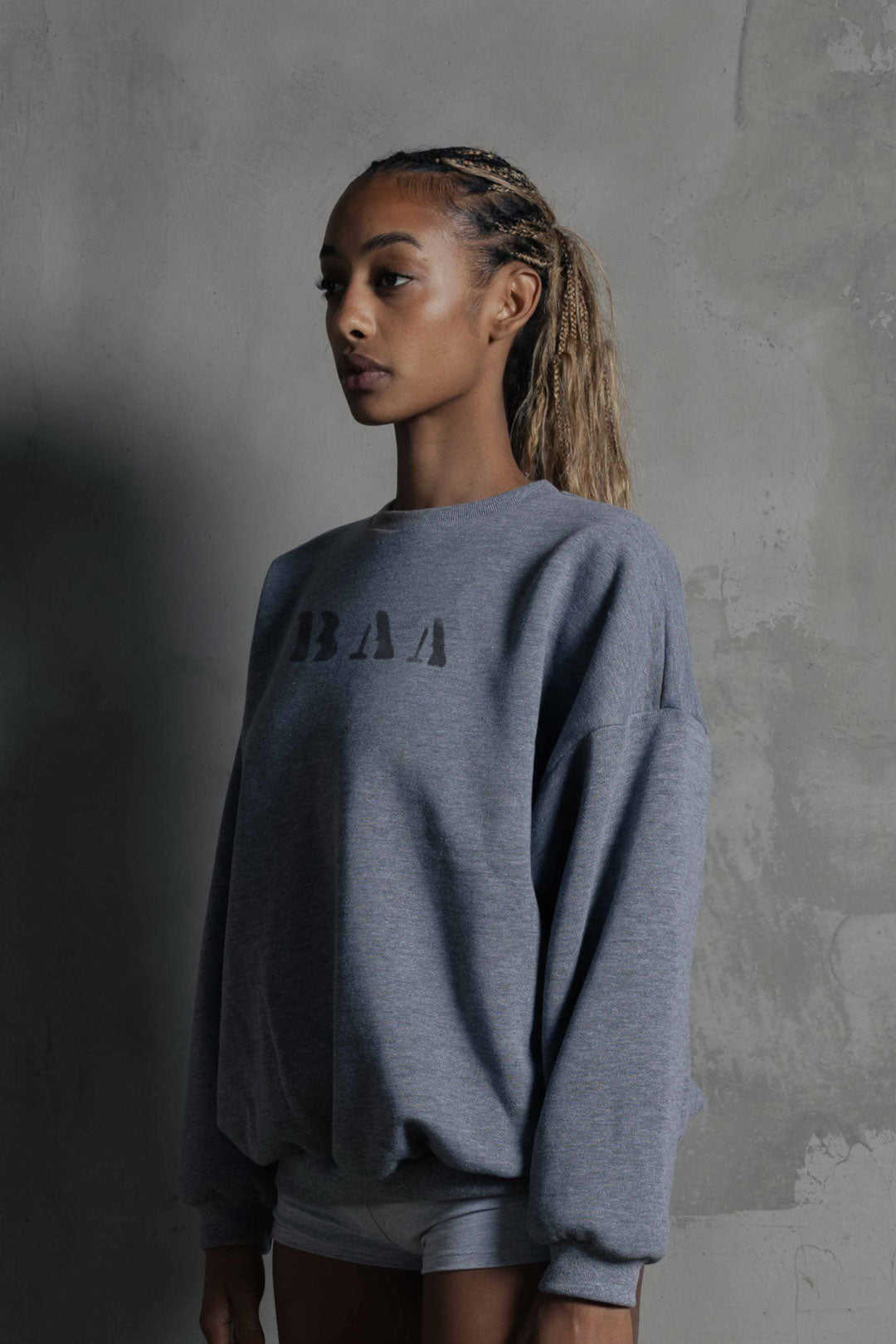 Women's Crewneck Core Grey