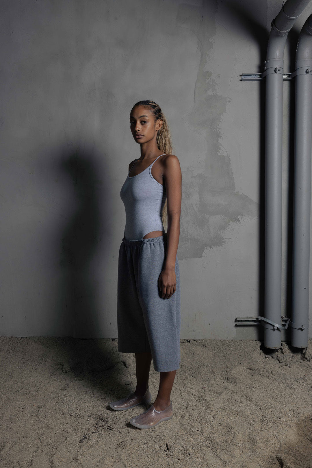 Women's 3/4 Shorts Everyday Grey