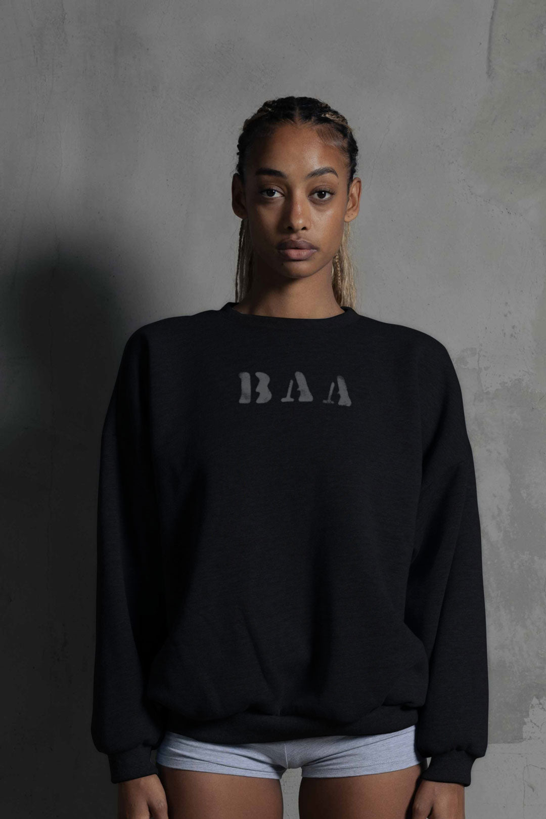 Women's Crewneck Core Black