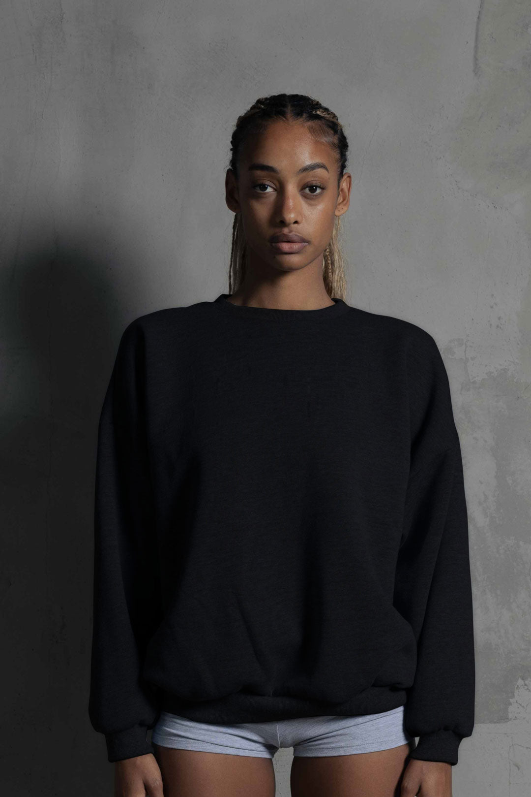 Women's Crewneck Everyday Black