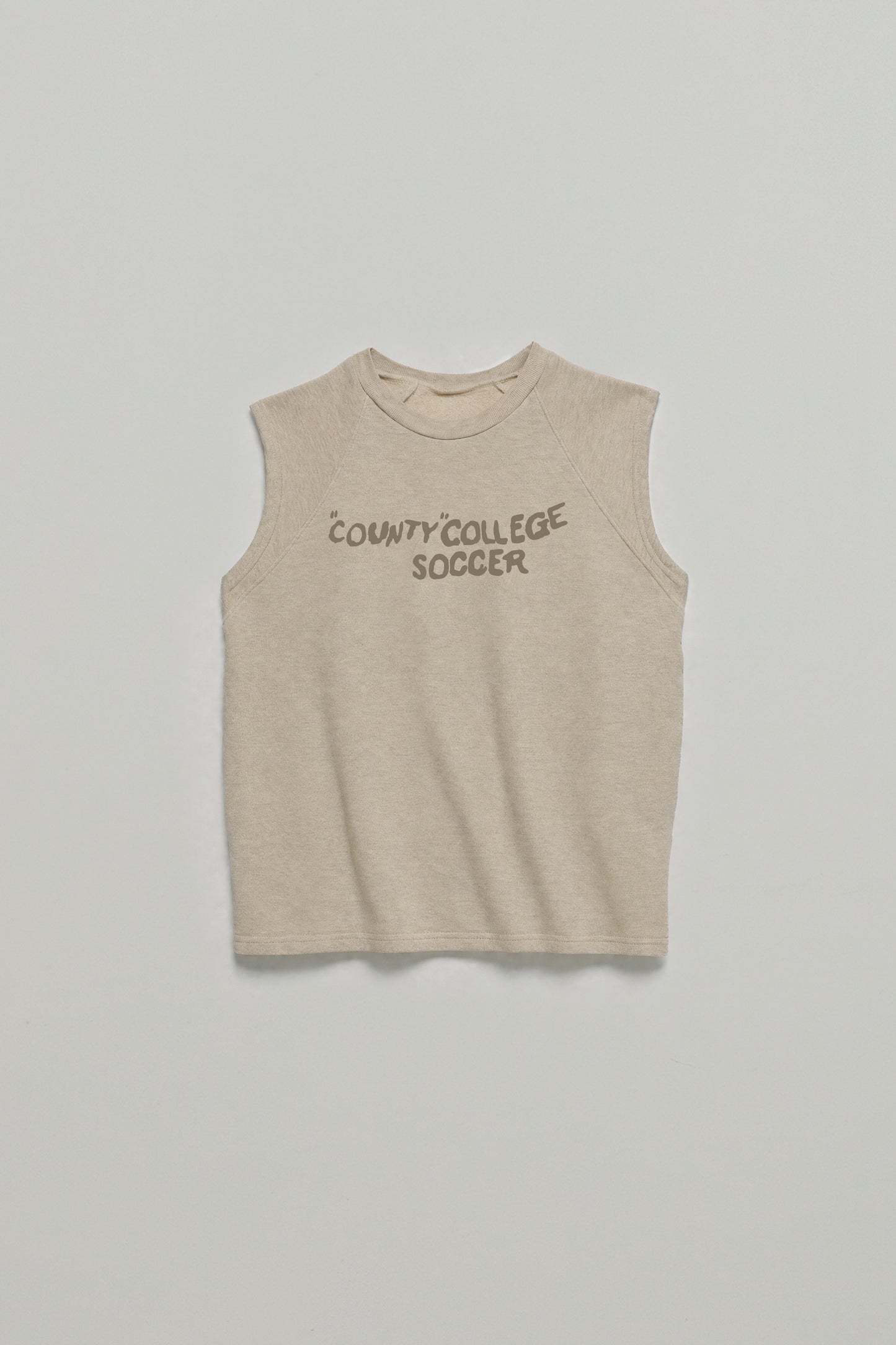 County College Soccer Sleeveless Top