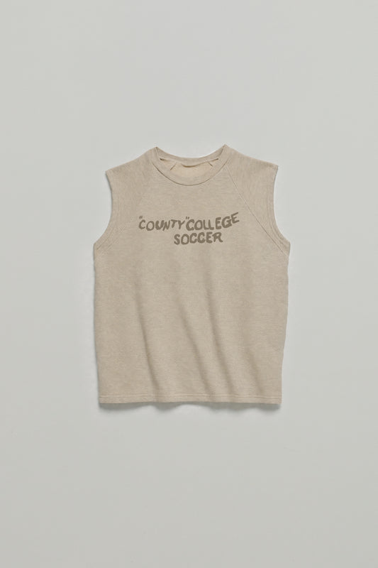 County College Soccer Sleeveless Top