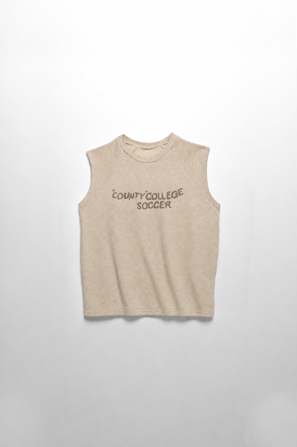 County College Soccer Sleeveless Top