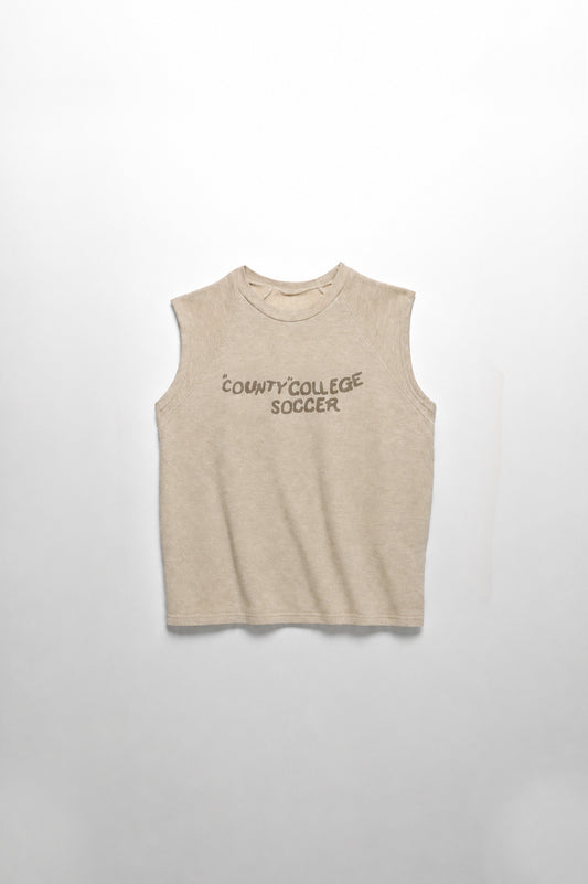 County College Soccer Sleeveless Top